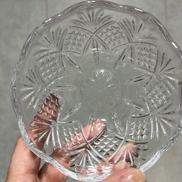 Crystal dessert bowls set of 4  Shannon by Godinger NEW IN BOX - Picture 8 of 9